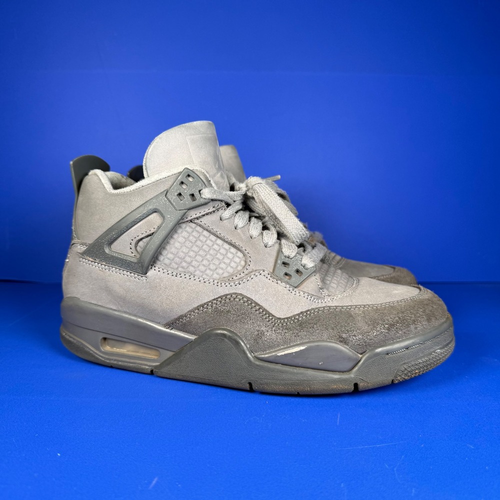 Air Jordan‎ 4 Retro SE Wet Cement Sneakers Youth 6.5Y Women's 8 Gray HM8965-001